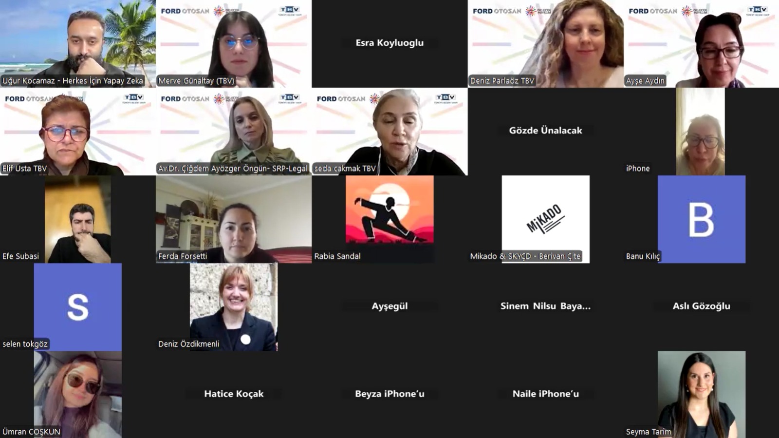 Gelecek Hayalim Buluşmaları “Teknoloji ve Hukuk” 14.4.25 – Av. Dr. Çiğdem Aygözger Öngün