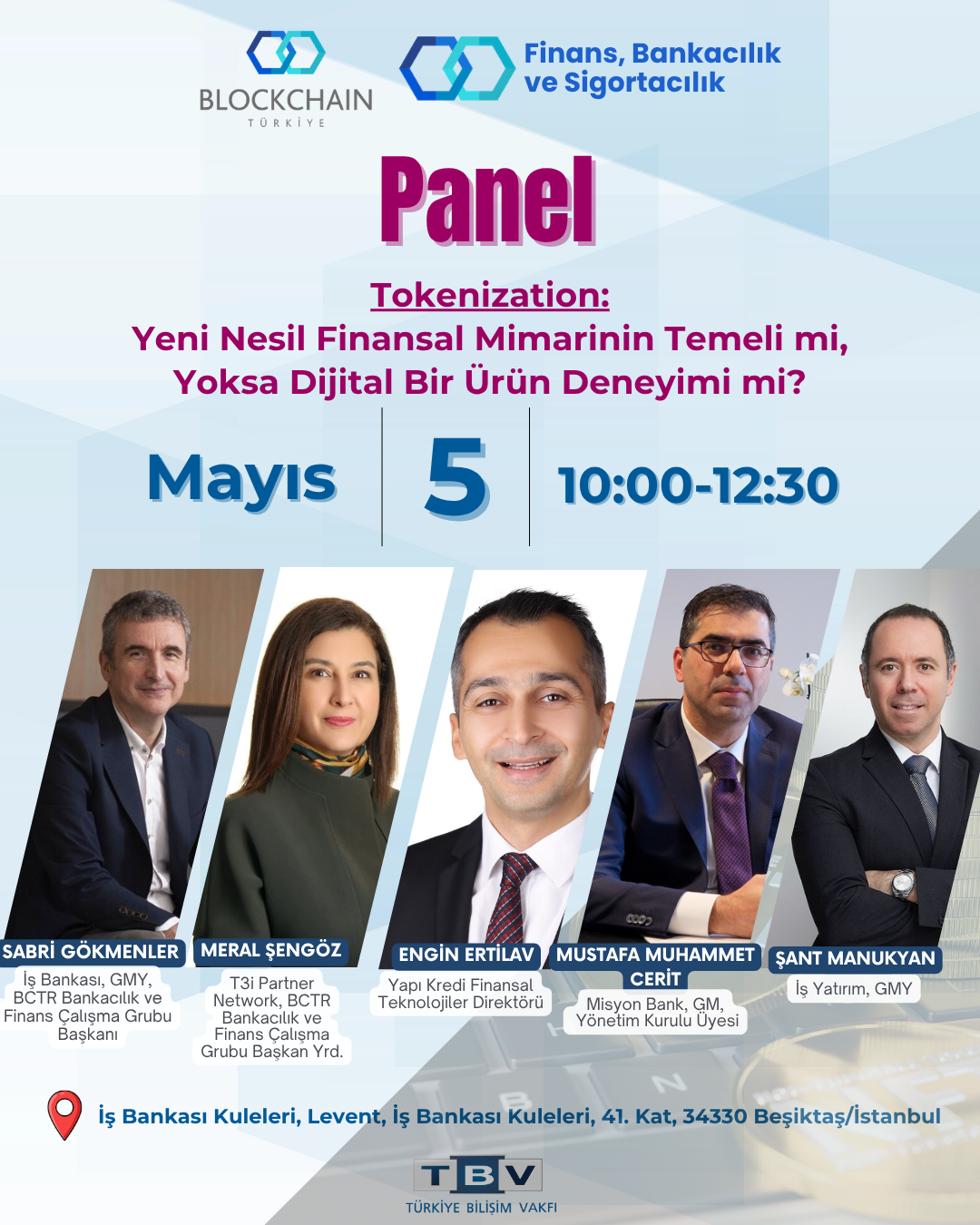 ✨ BCTR Bankacılık ve Finans Çalışma Grubu Etkinliğine Davetlisiniz! 5 Mayıs’ta Türkiye İş Bankası Kuleler’de Buluşuyoruz